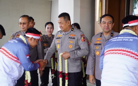 As SDM Kapolri Sambut Kontingen Juara dengan Penuh Apresiasi