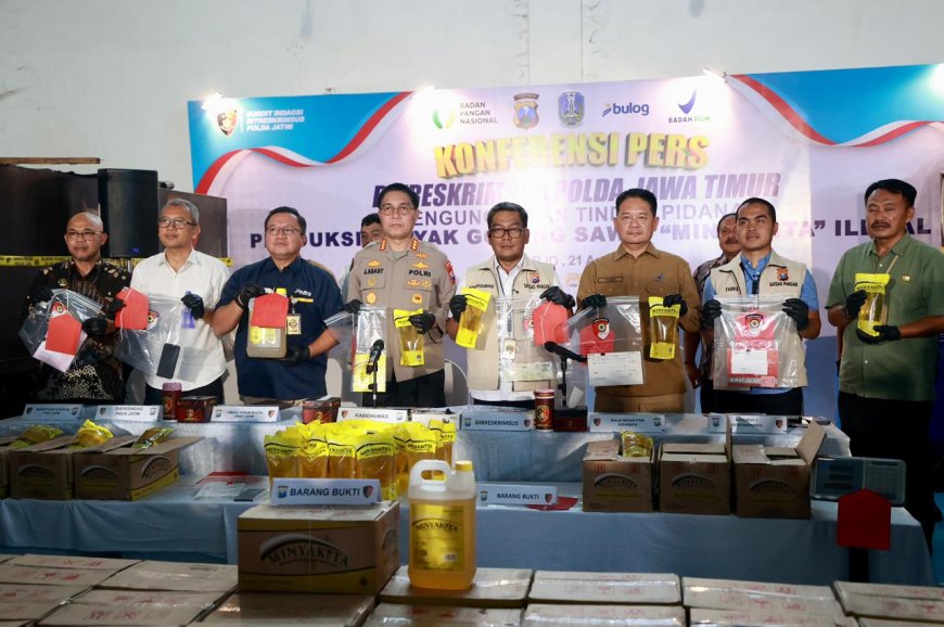 Polda Jatim Tindak Cepat Produsen MinyaKita Nakal