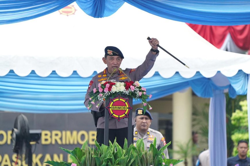 Kapolri Buka Rakernis, Perkuat Soliditas Brimob