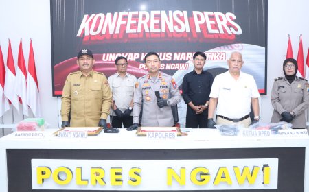 Dua Tersangka Narkoba Diamankan Aparat