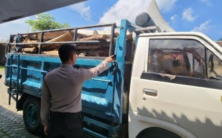 Polres Malang Perkuat Upaya Berantas Illegal Logging