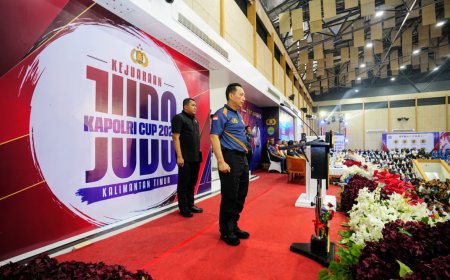 Kapolri Resmikan Judo Cup, Soroti Nilai Sportivitas