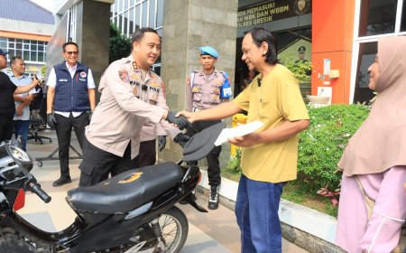 Tiga Kendaraan Korban Berhasil Dipulangkan ke Pemilik Sah