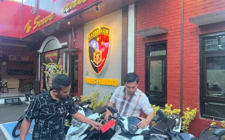 Lima Motor Curian Diamankan, Pelaku Segera Diproses Hukum