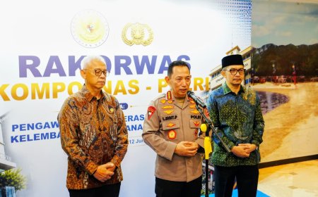 Kapolri di Rakorwas Kompolnas: Mitra Strategis untuk Pembenahan Polri