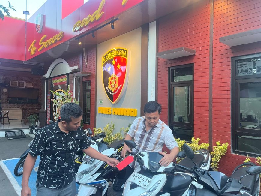 Lima Motor Curian Berhasil Diselamatkan dari Peredaran Ilegal