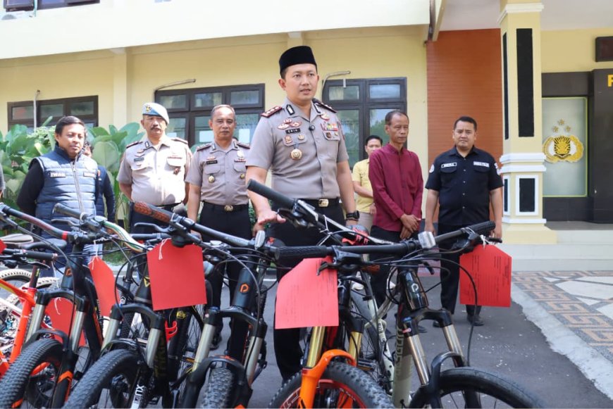 Komplotan Pencuri Sepeda Kini Jalani Proses Hukum