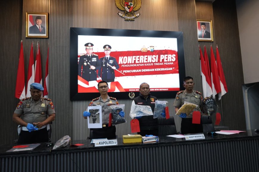 Polres Trenggalek Tindak Tegas Pelaku Jambret Perhiasan