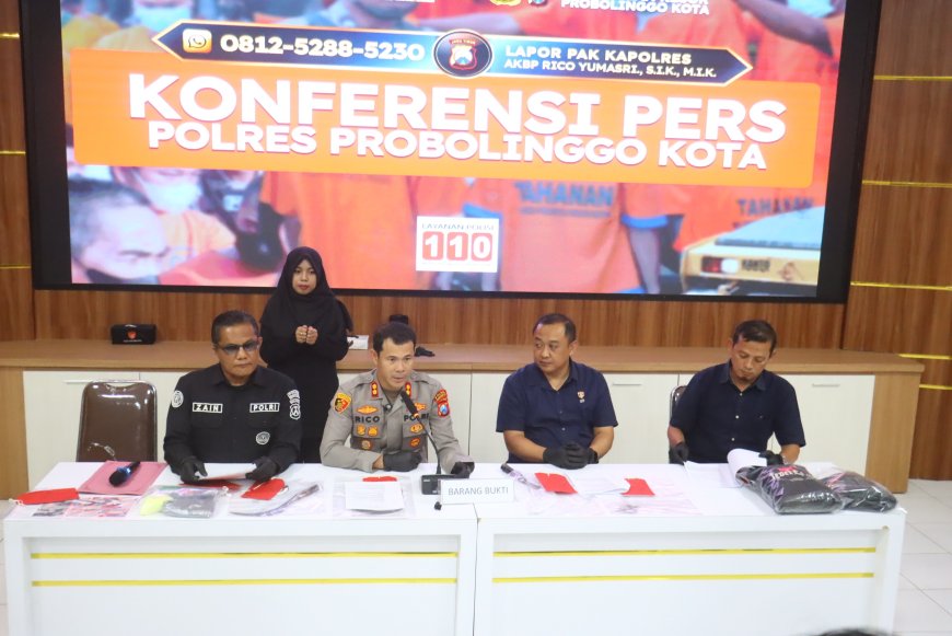Polres Probolinggo Kota Berhasil Mengungkap Aksi Pelemparan Bondet di Mayangan