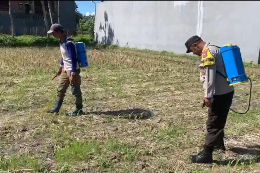 Polres Malang Gandeng Petani Jaga Produktivitas Pangan